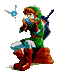 Link with Ocarina